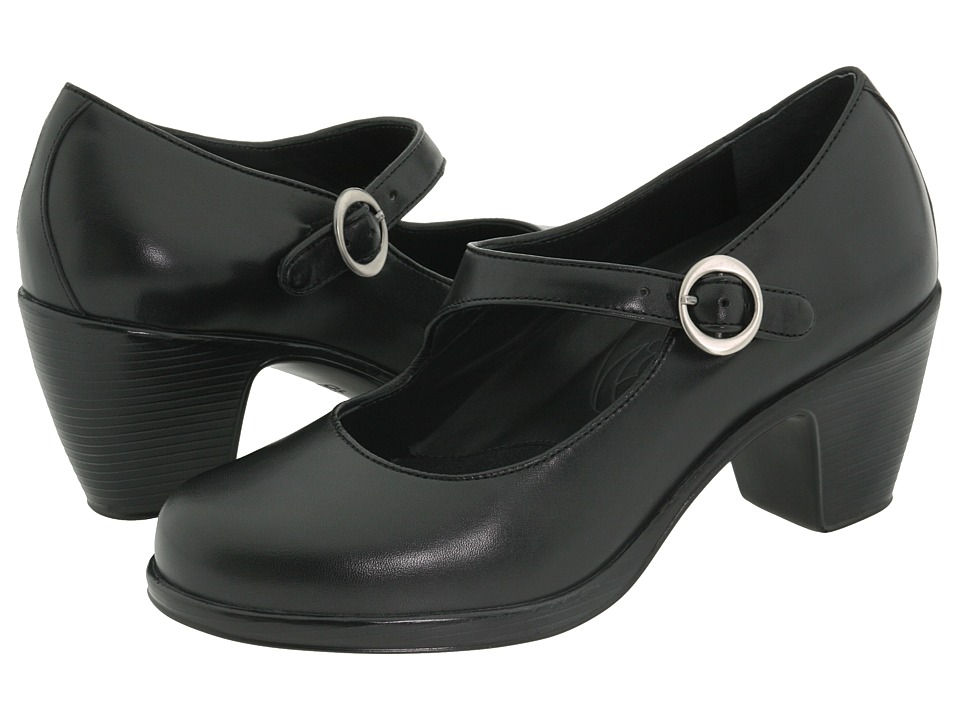 Dansko Becca Black Nappa Leather Shoe - iWantaPair.com - Color: Black